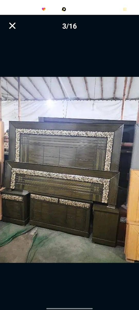 bed,double bed,king size bed,poshish bed/bed for sale,furniture 16