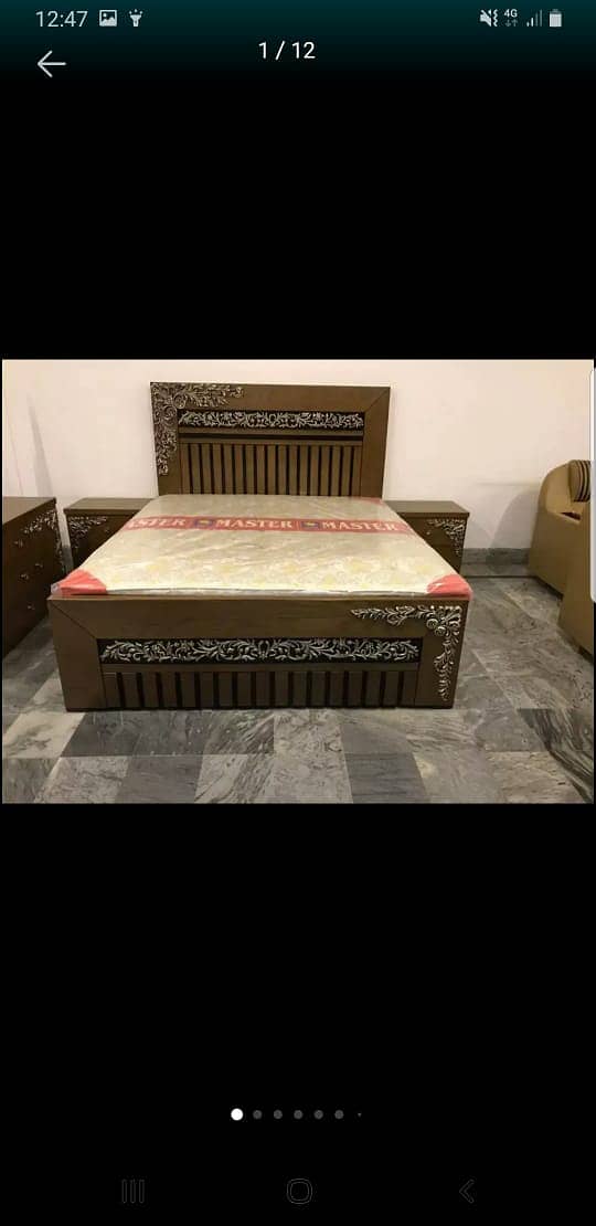 bed,double bed,king size bed,poshish bed/bed for sale,furniture 6