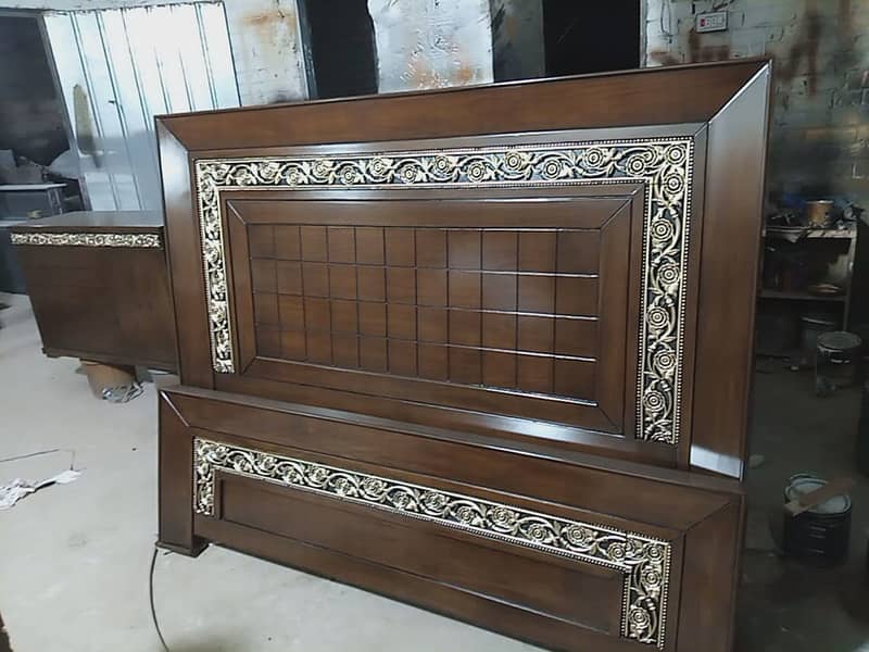 bed,double bed,king size bed,poshish bed/bed for sale,furniture 12