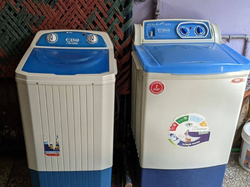 super Asia washer and dryer both for sale with free cooler 3