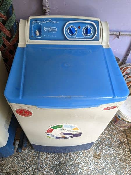 super Asia washer and dryer both for sale with free cooler 10