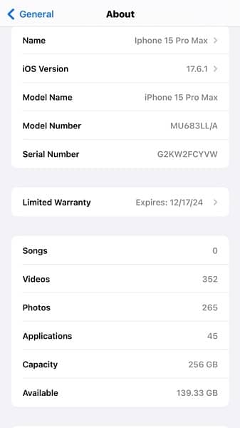 IPhone 15 pro Max PTA approved 2