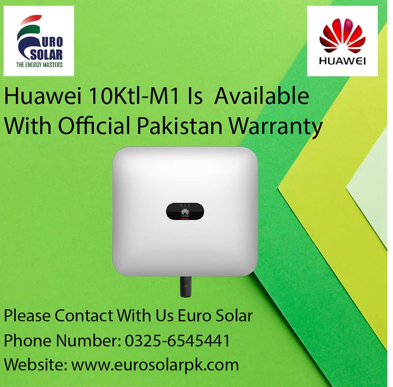 Huawei 10Ktl with official replacement warranty in Pakistan 3