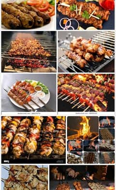 need a bar. b. q chef for resturant