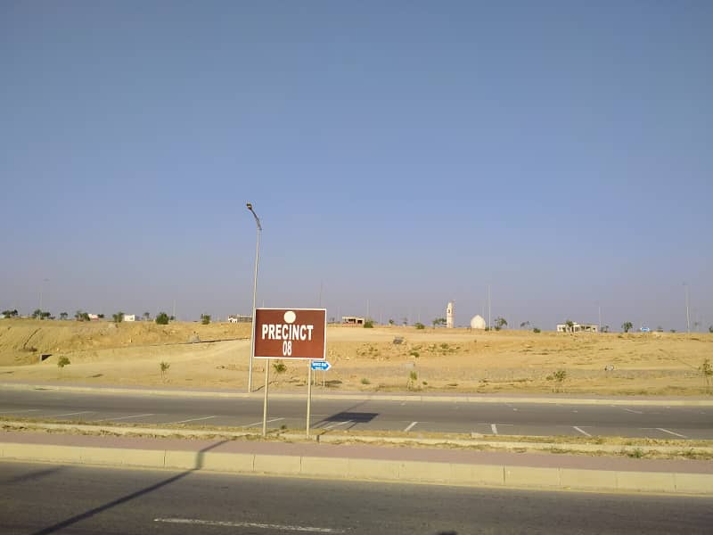 Ready for Construction Residential plot of 250 Sq. Yards in Precinct 8 Ideal Location in Bahria Town Karachi 0