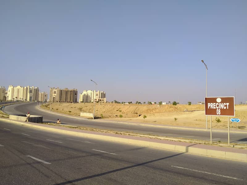 Ready for Construction Residential plot of 250 Sq. Yards in Precinct 8 Ideal Location in Bahria Town Karachi 1