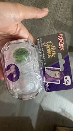 Nuby pacifiers for 0-6 months