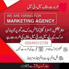 online jobs available male female both candidates can apply