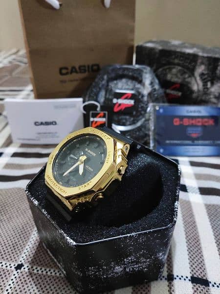 Casio G-Shock GM-2100 stainless steel 2