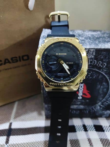 Casio G-Shock GM-2100 stainless steel 3