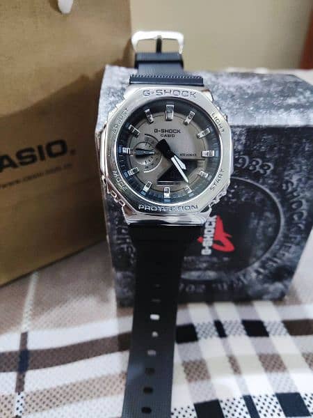 Casio G-Shock GM-2100 stainless steel 7