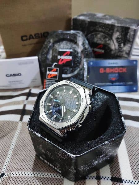 Casio G-Shock GM-2100 stainless steel 9