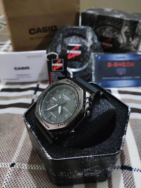 Casio G-Shock GM-2100 stainless steel 13