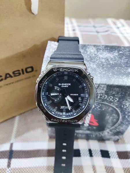 Casio G-Shock GM-2100 stainless steel 14