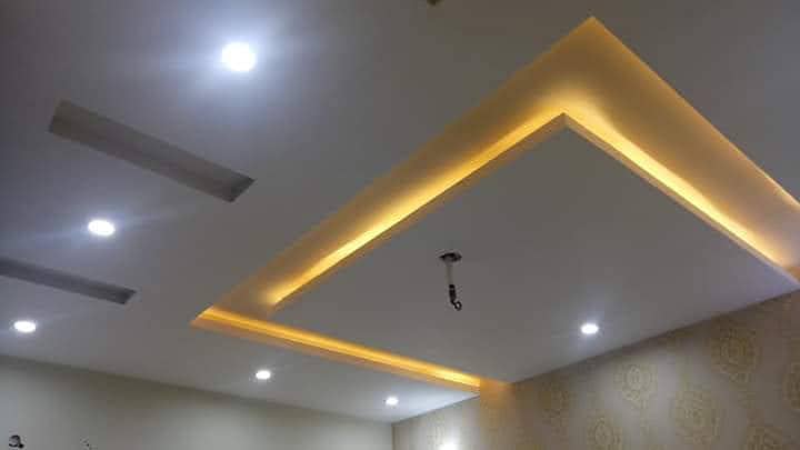 False Ceiling/Plastic Paris Ceiling/pop Ceiling/fancy ceiling 16