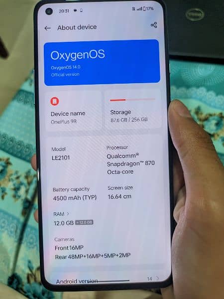 Oneplus 9r 12 256 0