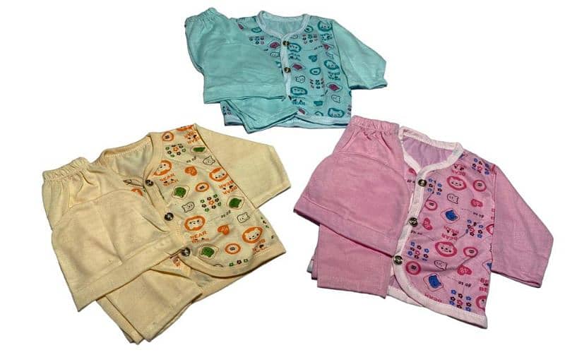 Pack of 3 New Born Baby Jersey 1