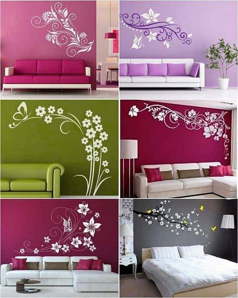 Luxury home interior design with custom painting in Lahore. 1