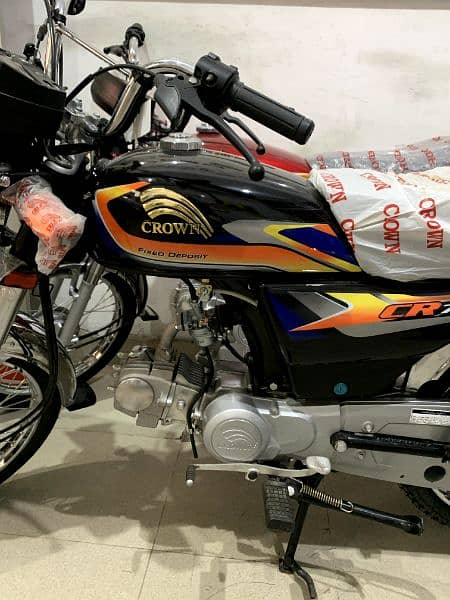 SELF START CROWN 70CR WITH ALLOY RIM BRAND NEW 2025. . 03044078085 5