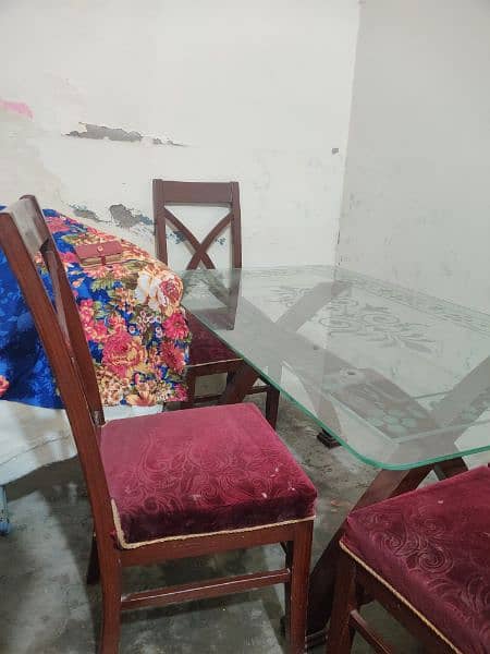 Dining Table with four chairs 3