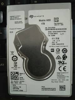 Seagate Mobile HDD 1TB