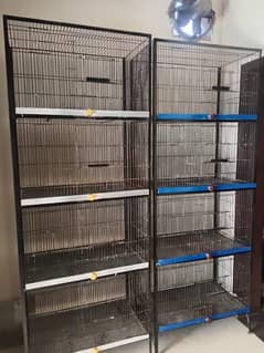 2 Cage for birds and wooden boxes available for sale j