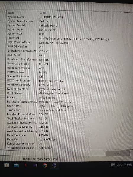 Dell Latitude E6540 64 bit operating system 4