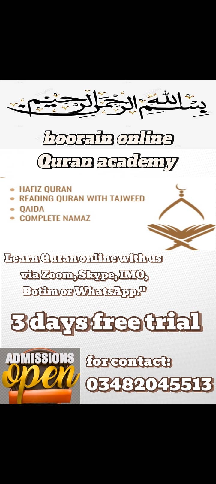 hoorain online Quran academy 2