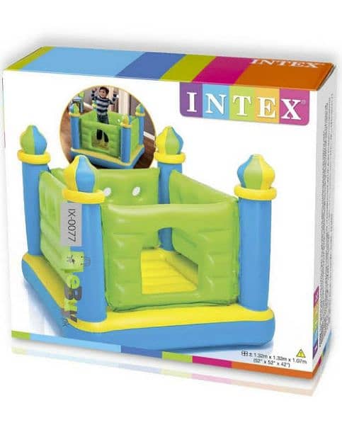 one time used jumping castle 0