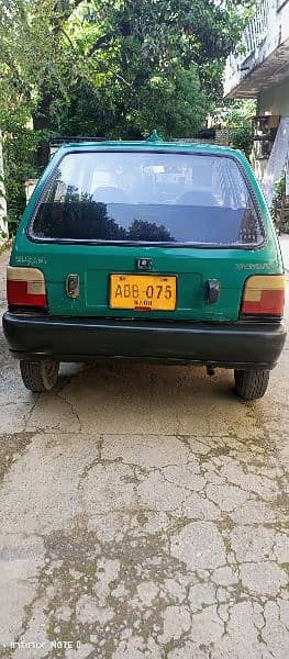 Suzuki Mehran VX 1997 exchange 9