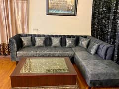 6,seater Lshape sofa set Condition 10/10