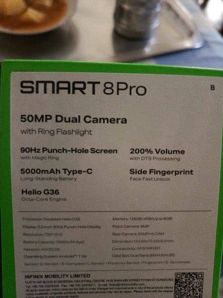 Smart 8 pro 4+4 ram 128 rom 2