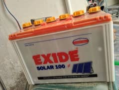 Exide 100 amp battery