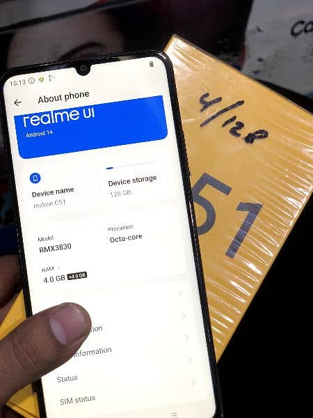 Realme C51 4+4/128 1