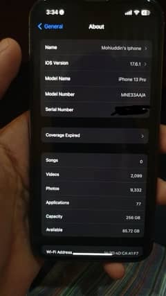 13 Pro 256GB factory unlock