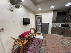 Furnished One Bed Apartment Available For Rent In Sector E Bahria Town Lahore 0