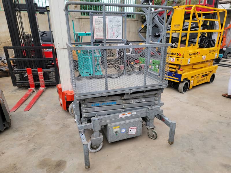 SIP 18 Ft Working Height Japanese Scissor Lift, Man Lift for Sale 2