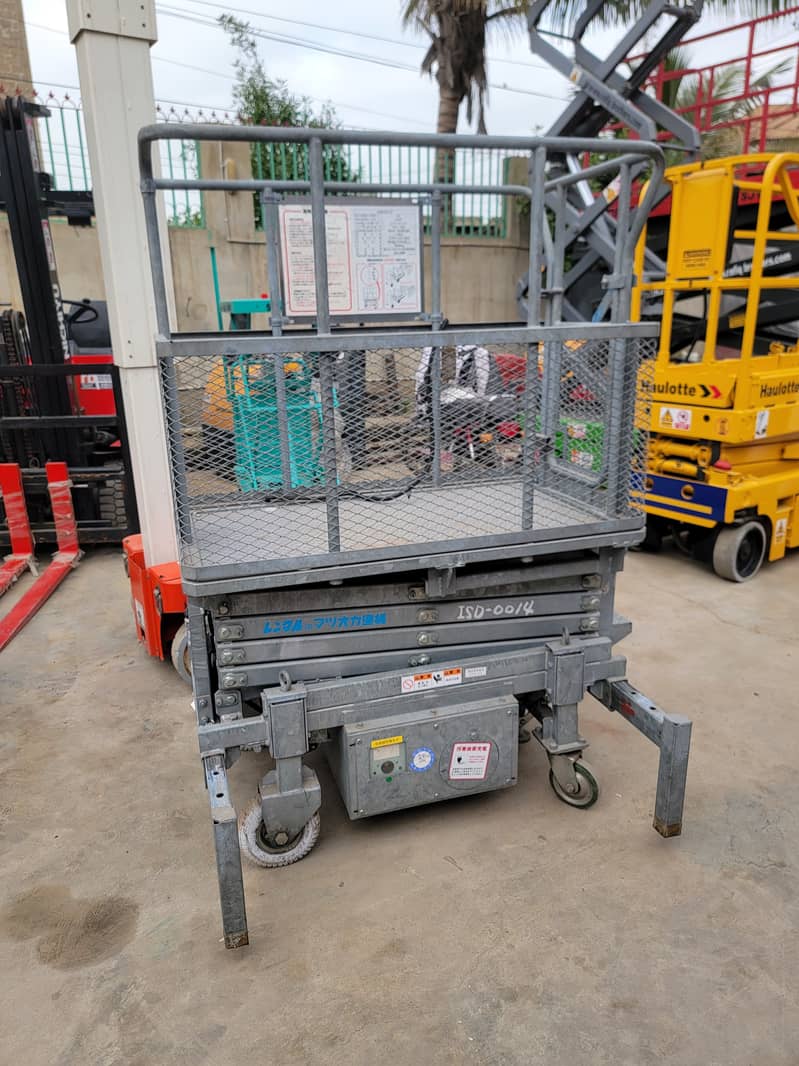 SIP 18 Ft Working Height Japanese Scissor Lift, Man Lift for Sale 3