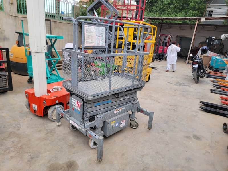 SIP 18 Ft Working Height Japanese Scissor Lift, Man Lift for Sale 5