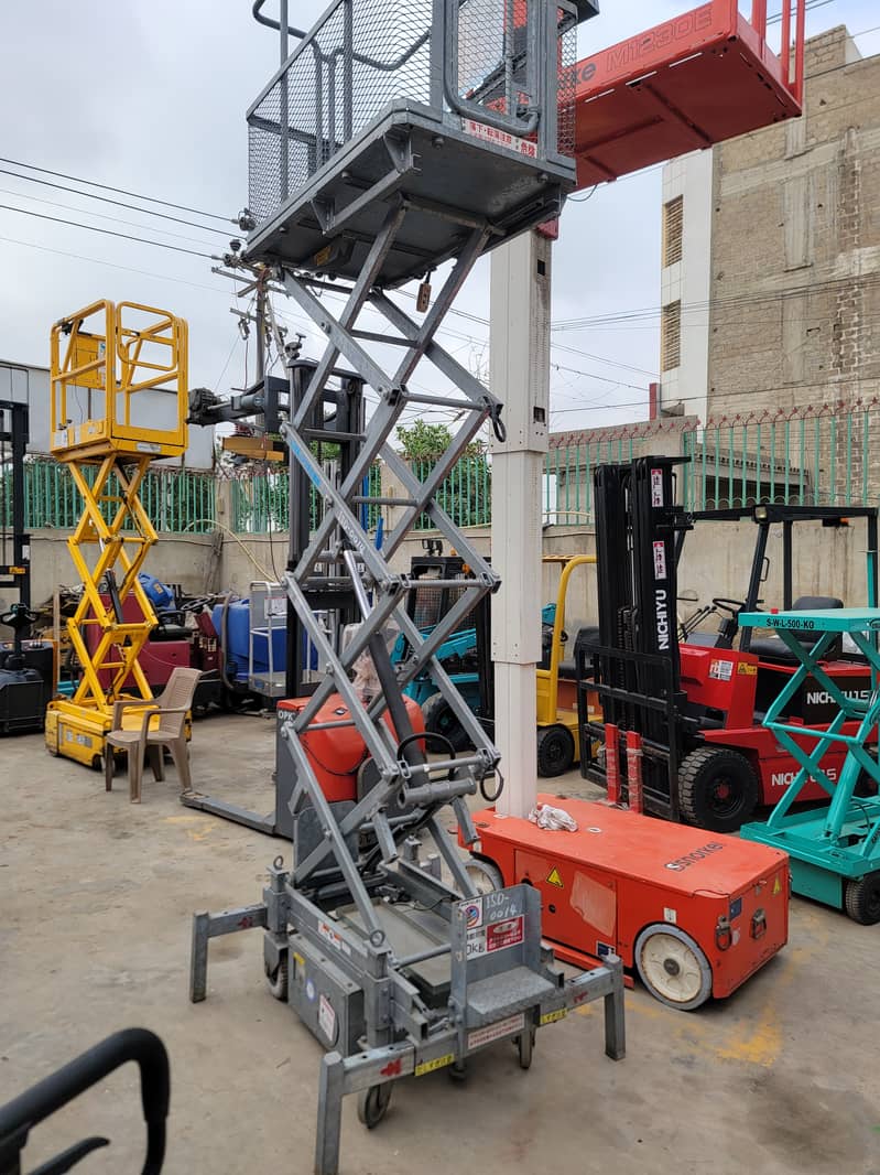 SIP 18 Ft Working Height Japanese Scissor Lift, Man Lift for Sale 6