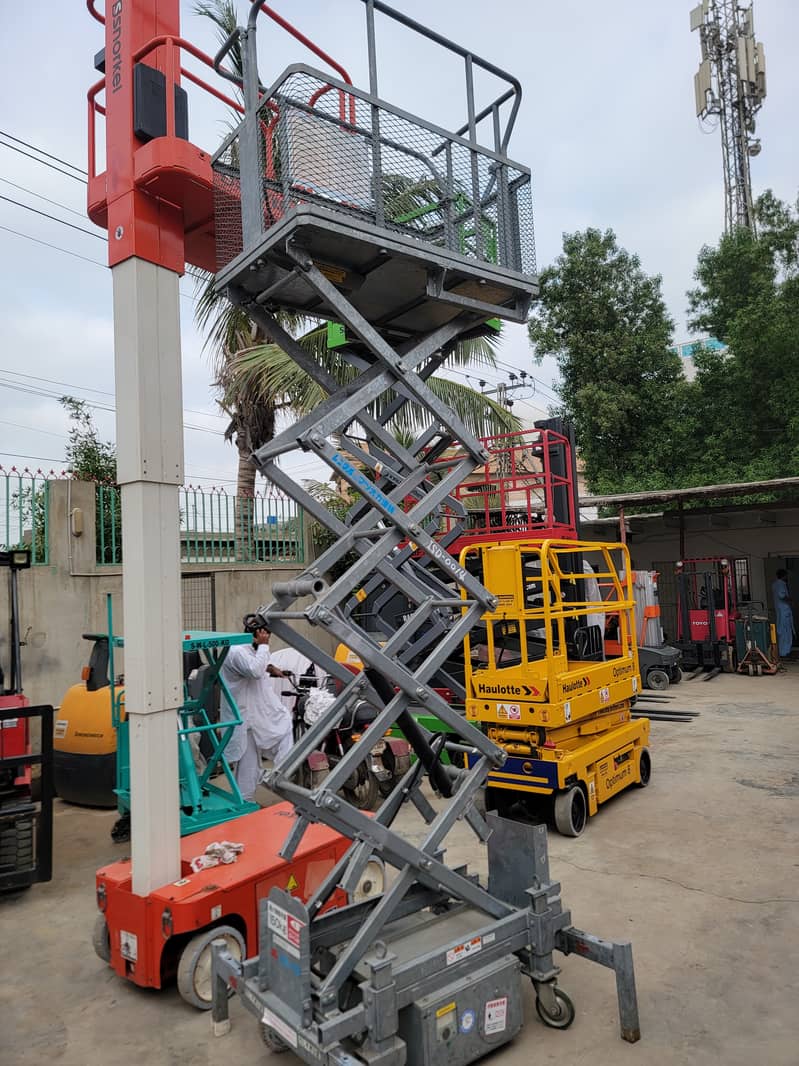 SIP 18 Ft Working Height Japanese Scissor Lift, Man Lift for Sale 7