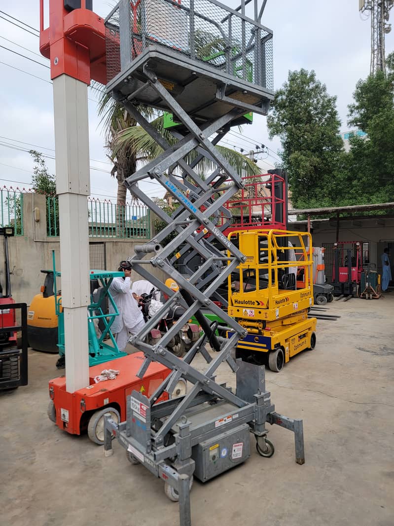 SIP 18 Ft Working Height Japanese Scissor Lift, Man Lift for Sale 8