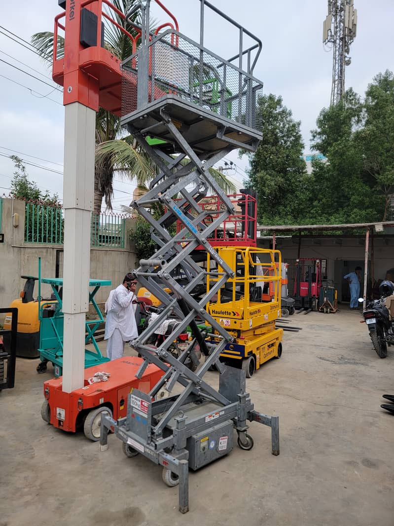 SIP 18 Ft Working Height Japanese Scissor Lift, Man Lift for Sale 9