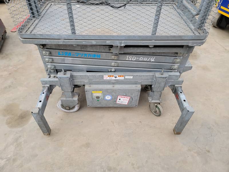 SIP 18 Ft Working Height Japanese Scissor Lift, Man Lift for Sale 14