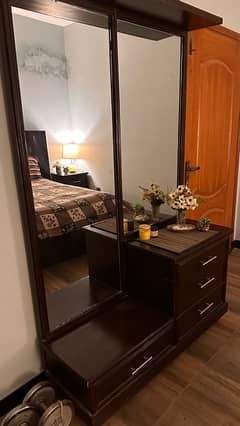 Dressing Table with Double Mirror