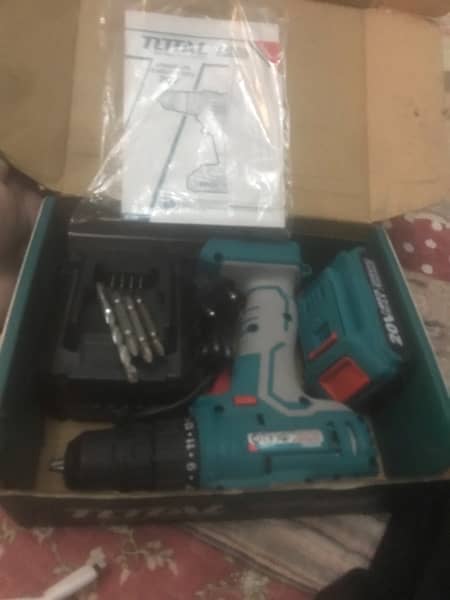 Total cordless drill machine 2