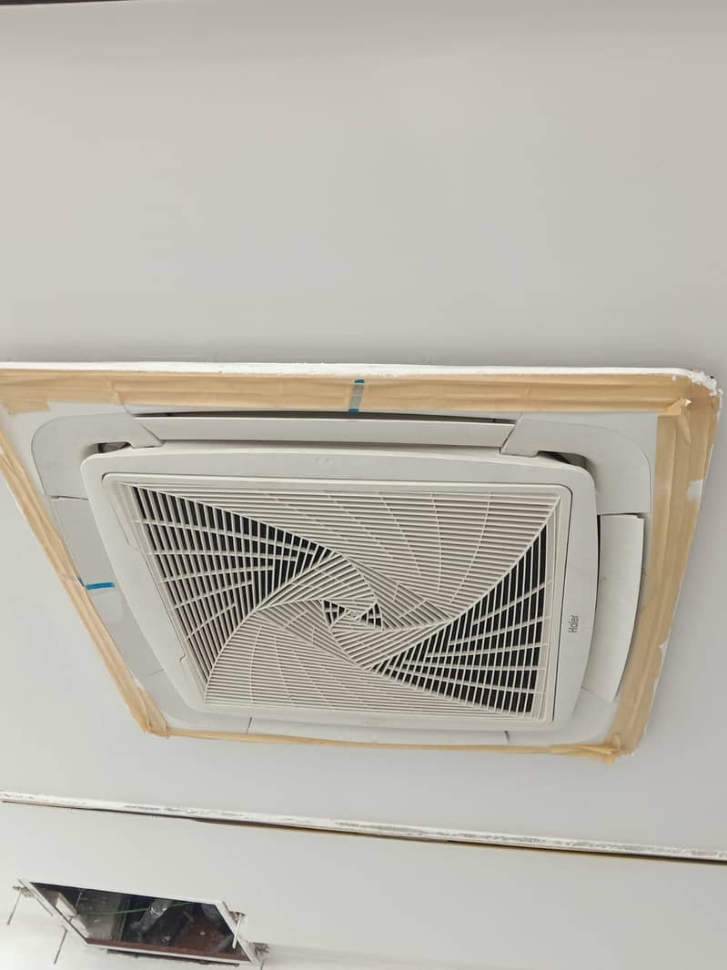 Kenwood and Haier Cassette Air Conditioner DC Invertor 2 Ton Total 4 3