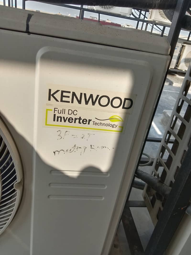 Kenwood and Haier Cassette Air Conditioner DC Invertor 2 Ton Total 4 5