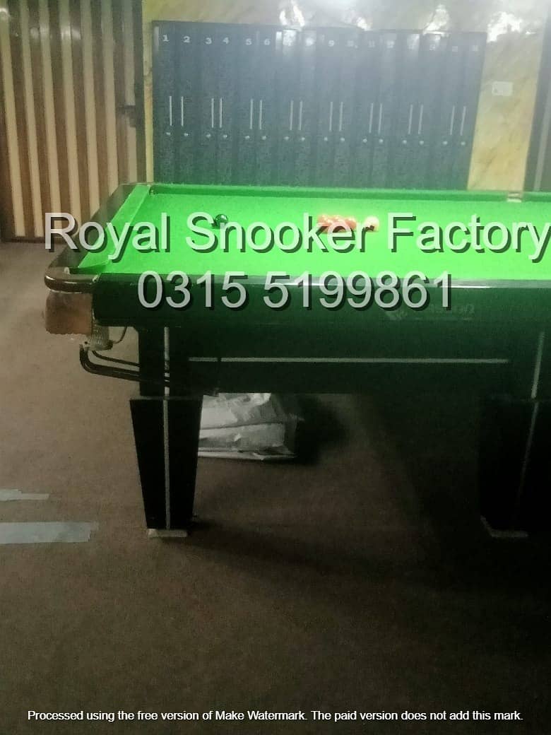 Snooker Table For Sale| Billiard table| Rasson | Star | Shender 0