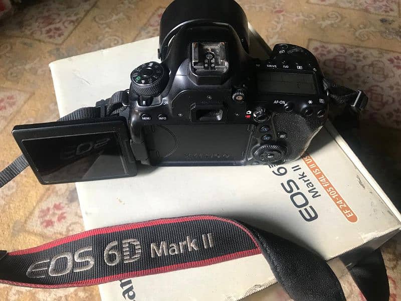 6D mark Ii only body for sale 6